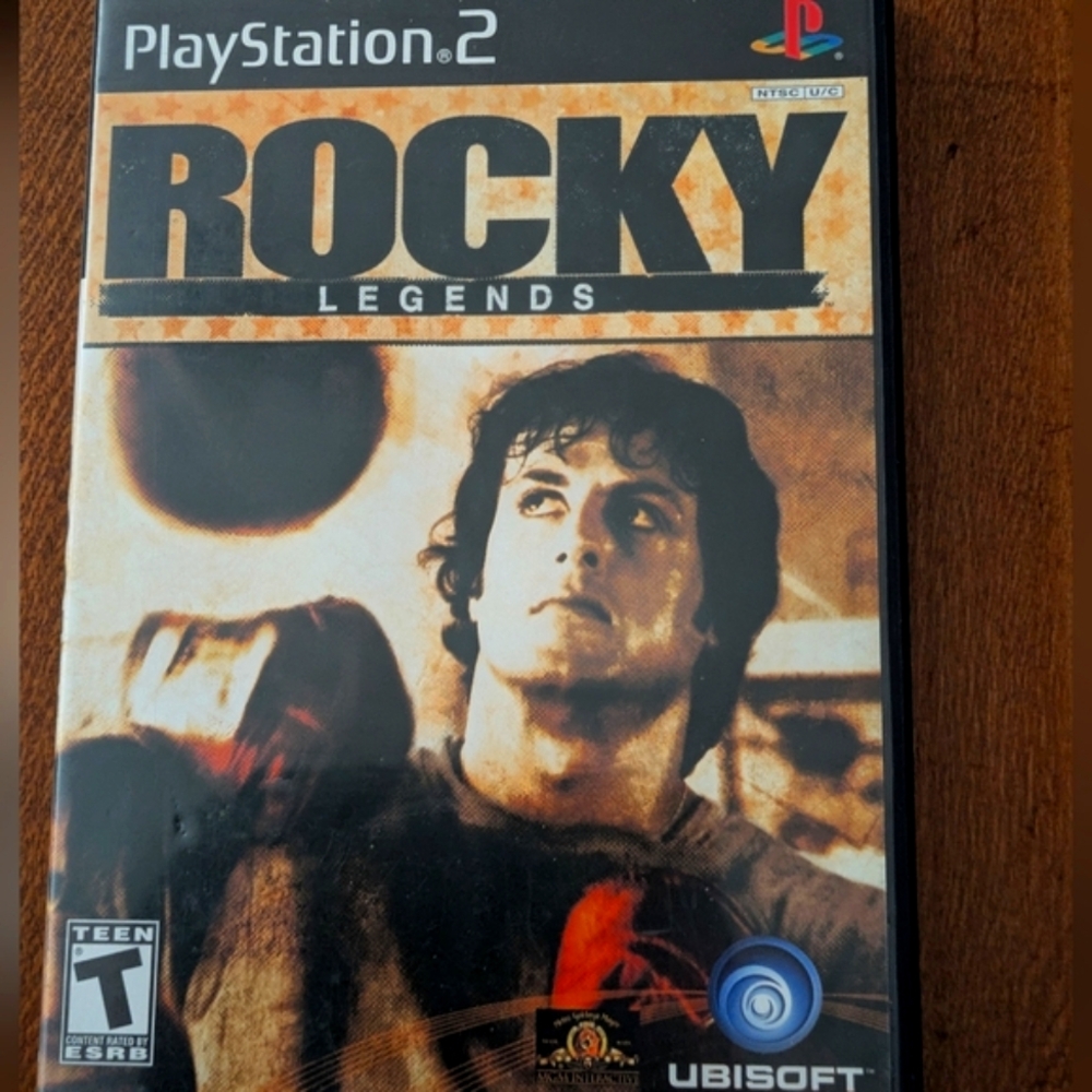 ROCKY LEGENDS | Sony PlayStation 2 Black Label | Game in Box No Manual | NM